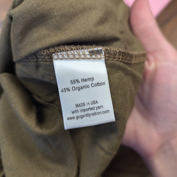 Organic Cotton and Hemp Placket Top in 3t - NWOT - Picture 2 of 3